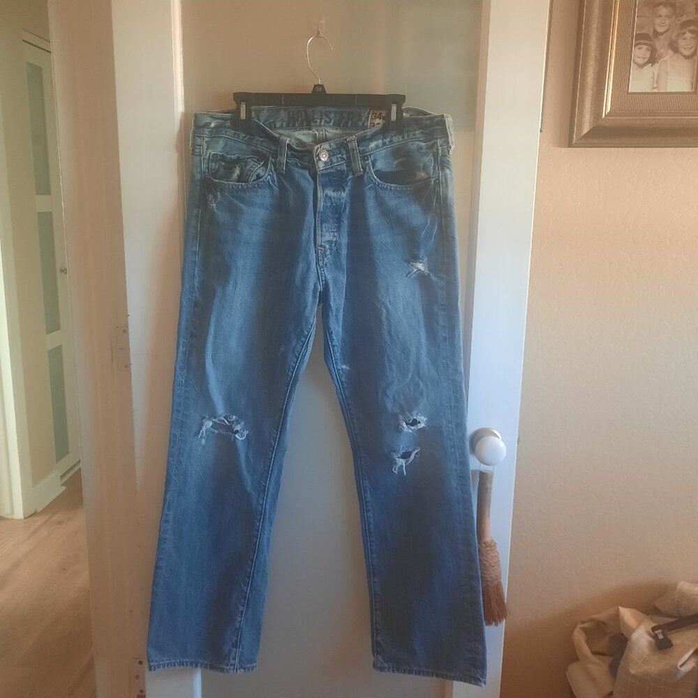 Hollister distressed Men's Jeans 34W-32L
